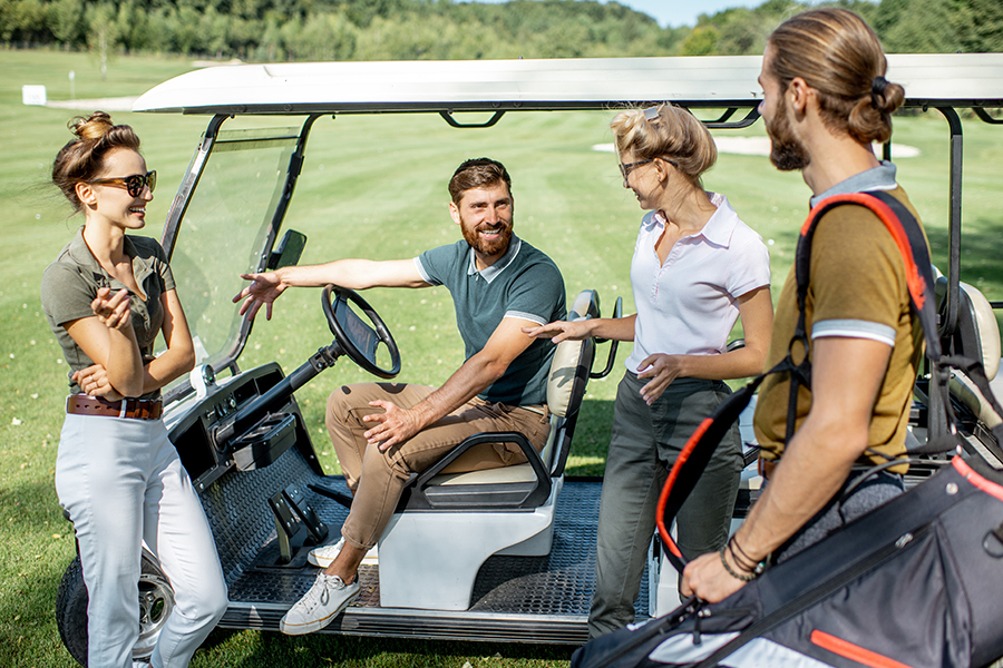 friends-golf